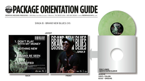 Brand New Blues (Limited Edition Vinyl) – Singa B